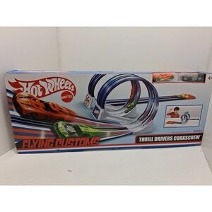Brand New Sealed Mattel Hot Wheels Flying Customs Thrill Divers Corkscrew Track